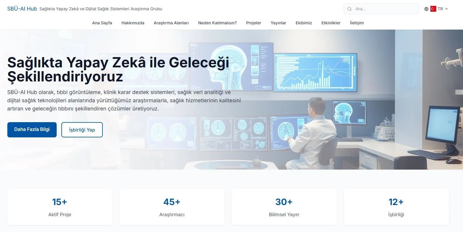 SBU AI Hub Araştırma ve Geliştirme